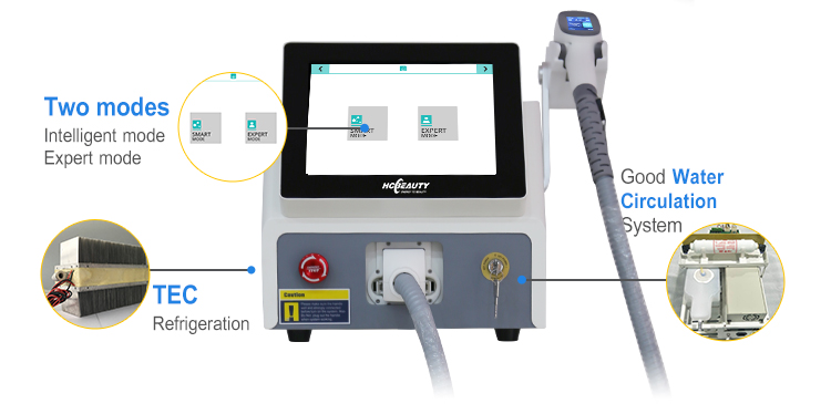 painless diode laser hair removal machine detail Machine Remove Hair Laser Permanent with 808nm Wavelength