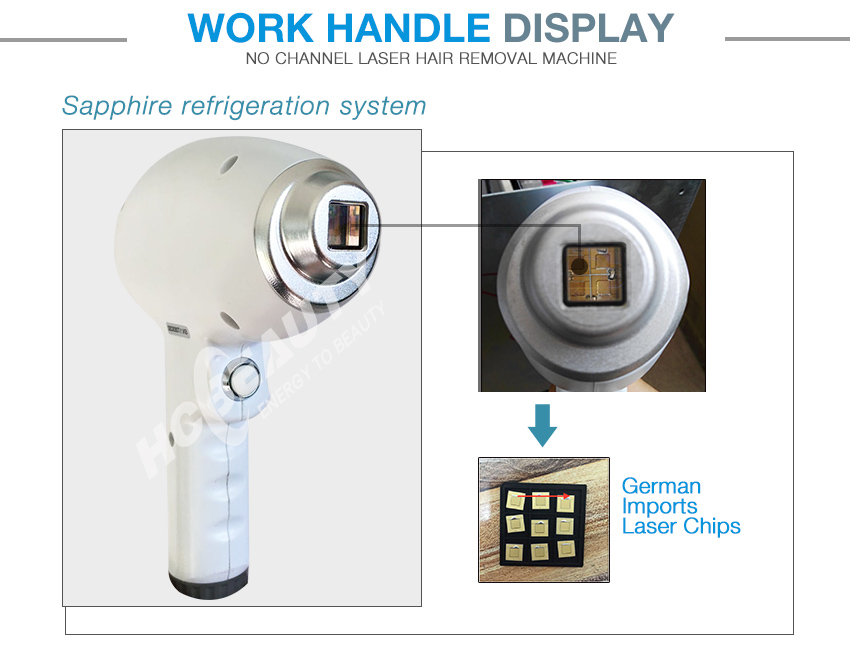 New laser hair removal technology 755 808 1064nm