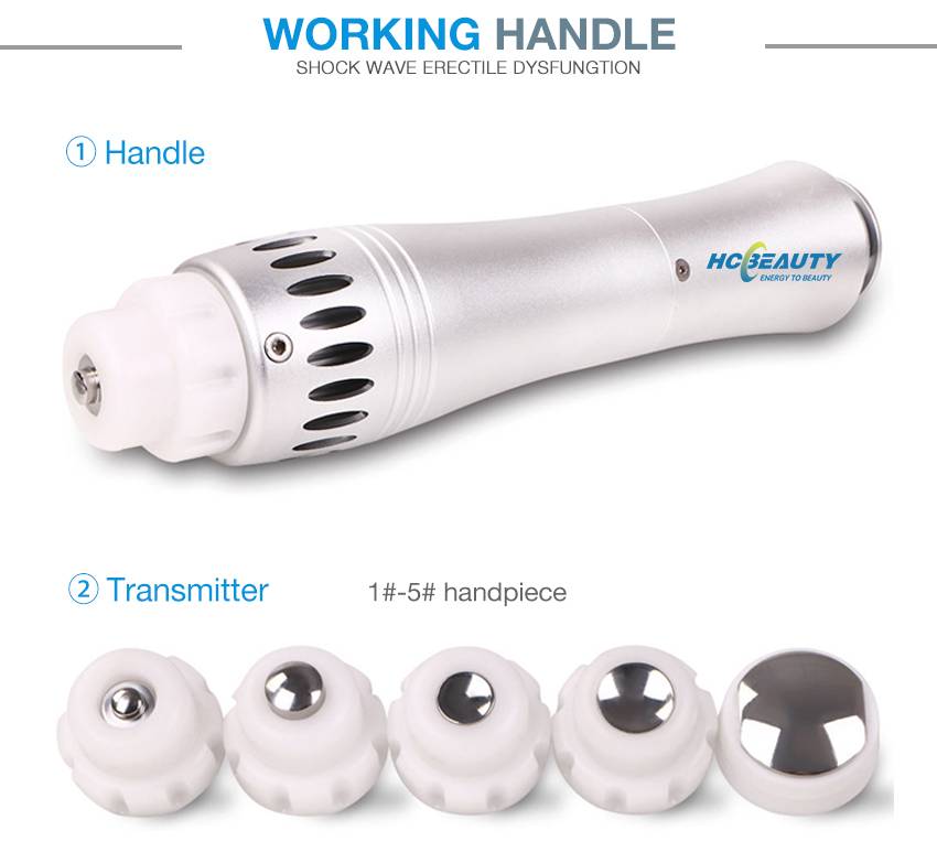 Home Use Ed Shockwave Physiotherapy Machine