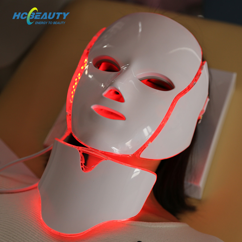 Facial Rejuvenate Colorful Led Beauty Mask for Wrinkles