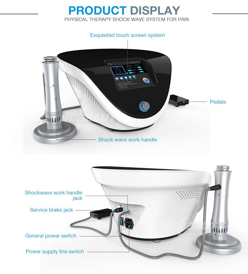 Portable plantar fasciitis shock wave machine SW10