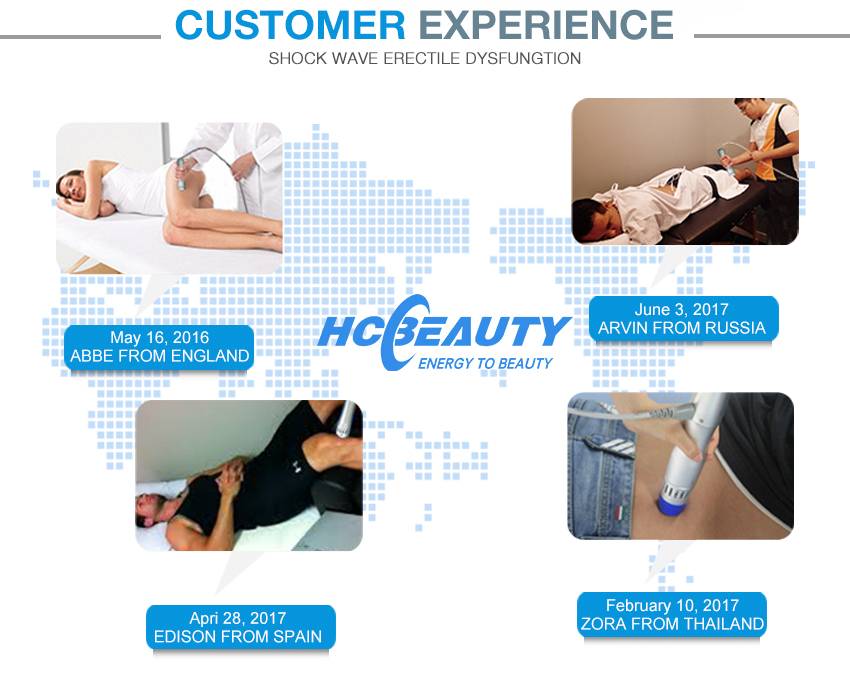 Home Use Ed Shockwave Physiotherapy Machine