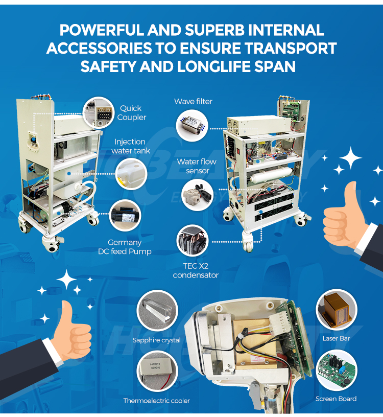 Laser Hair Removal Machine Price in Lebanon 3 Wavelength Permanent Result