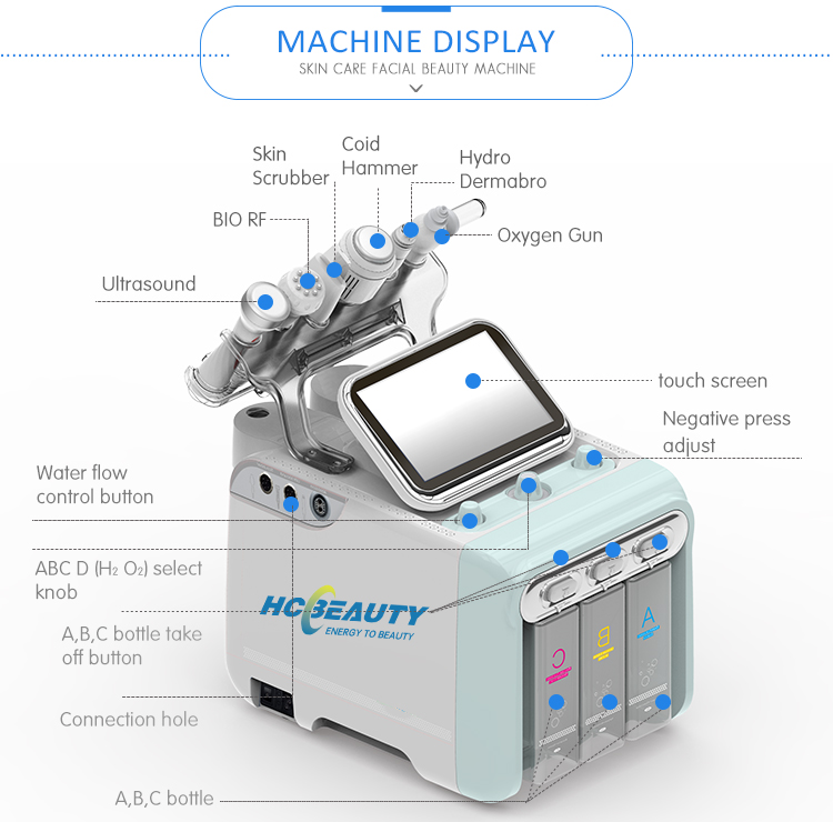 spa use hydrofacial machine deep skin cleaning and skincare