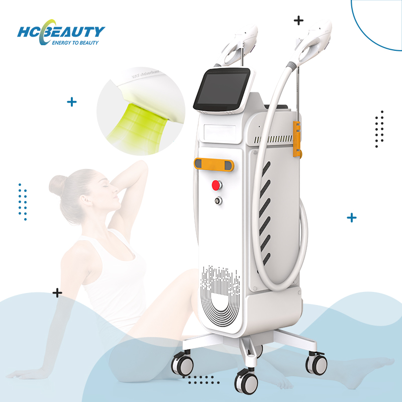 Women And Men Double Handles Ipl Permanent Laser Hair Removal System