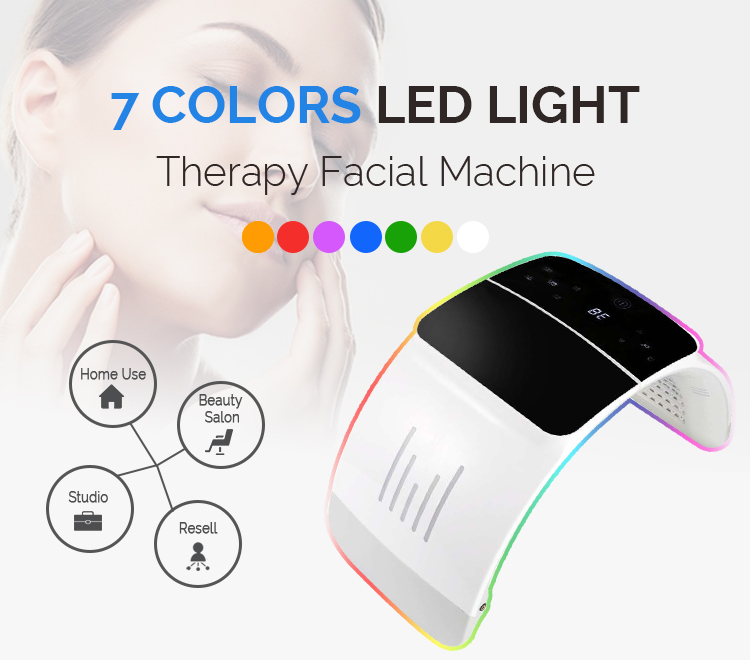 New Skin Care Led Light Therapy Photon Face Neck Machine FM9