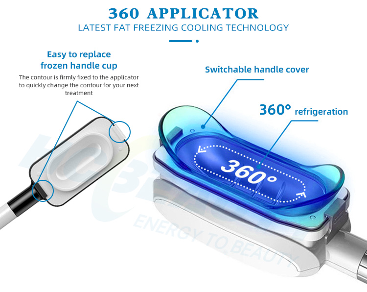 Professional 360 Degrees Cryolipolysis Machine