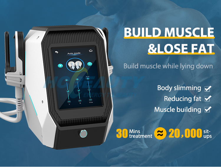 2 Handles Fat Sculpting Stimulator Muscle Bodi Ems Weight Loss Machine