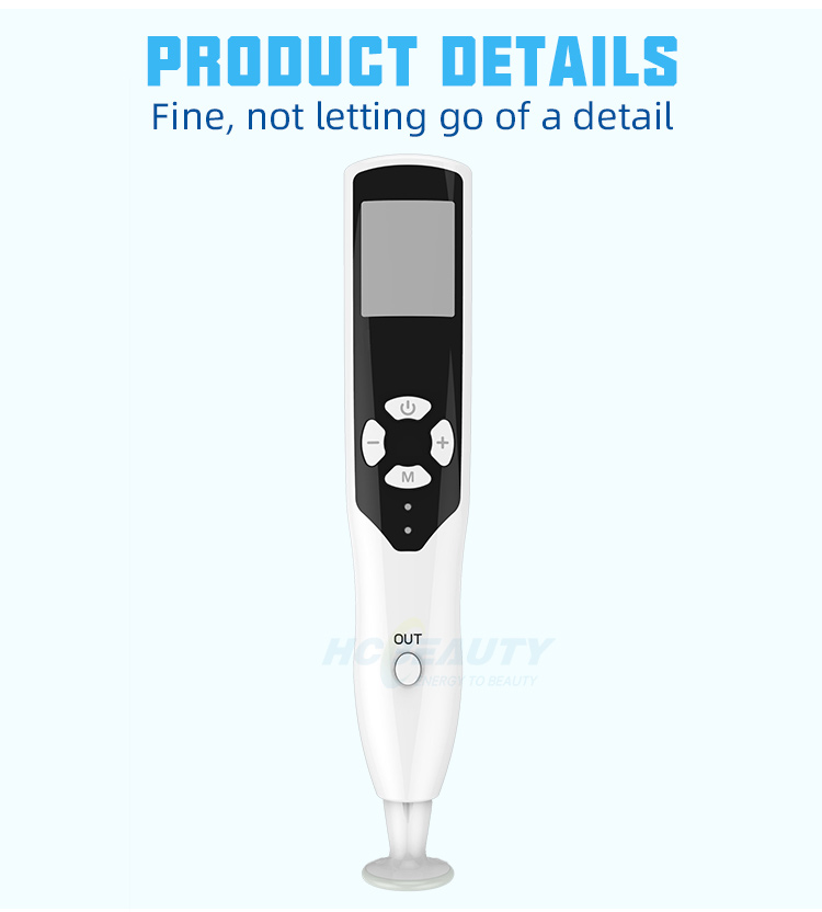 Beauty Instrument Ozone 2 in 1 Plasma Point Pen for Eye Lifting Laser Wrinkle Mole Removal Pen