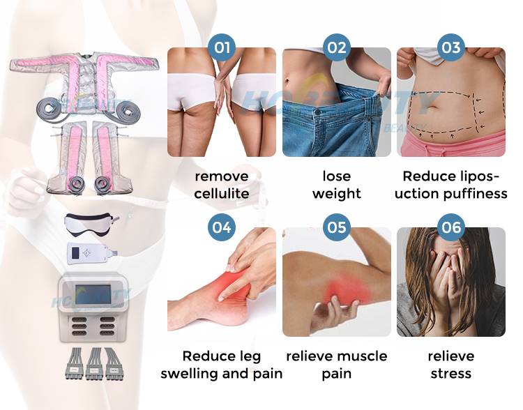  Infrared Loss Weight Slimming Far Infrared Pressotherapy Suit