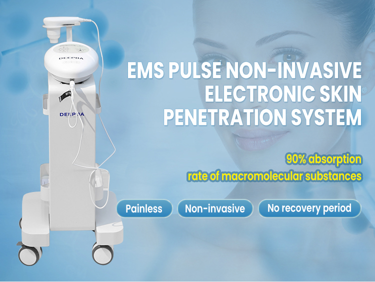 Non-invasive Dermo Electro Poration Superconducting Water Light Base Skin Firming Fat Deposits Machine