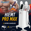 Professional 4 Handles Hiemt Muscle Machine Body Contouring Device Hi Emt Muscle Stimulator Rapid Cellulite Removal No Surgery