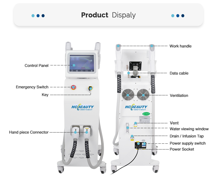 Professional E-light Shr Ipl for Skin And Hair Removal