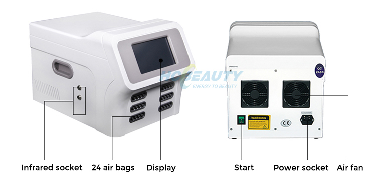  Infrared Loss Weight Slimming Far Infrared Pressotherapy Suit