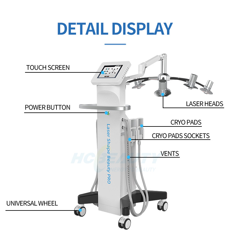 Diode 6D Laser Slimming Equipment