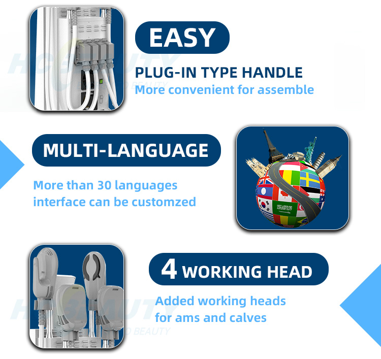 New Technology Electromagnetic Fat Reduction Body Sculpting Machines for Sale