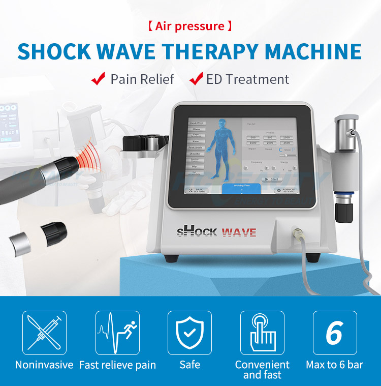 Ed Treatment Acoustic Shock Wave Shockwave Therapy Machine