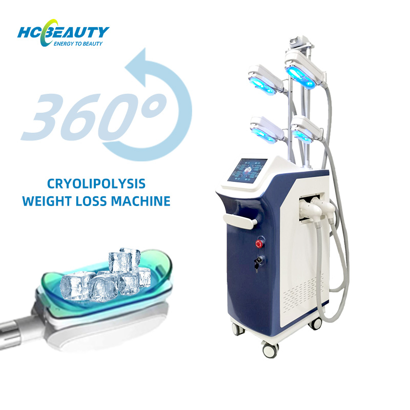 ETG50-8s Multifunctional Fat Freezing Weight Loss Double Chin Removal Cryo 360 Cryolipolysis Slimming Machine for Sale