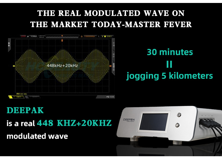 Physiotherapy 448khz Smart Tecar Therapy Machines Cet Ret Tecar