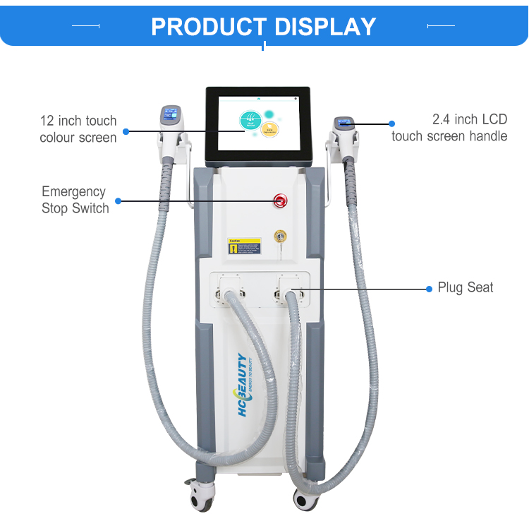 755 808 1064 Diode Laser Permanent Hair Removal Machine Price for All Skin