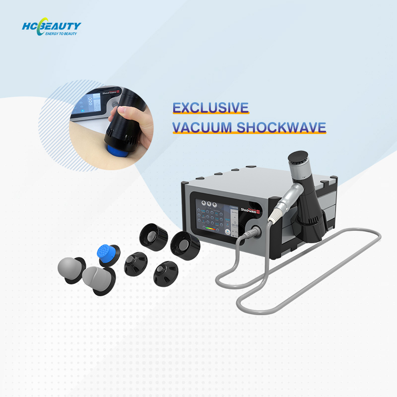 Focused Shock Wave Equipment Shockwave Device Shock Wave Therapy Machine Vacuum Suction
