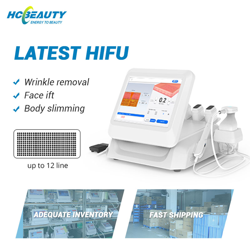Hifu Medical Grade High Intensity Focused Ultrasound Machine Wrinkle Removal New Anti Ageing