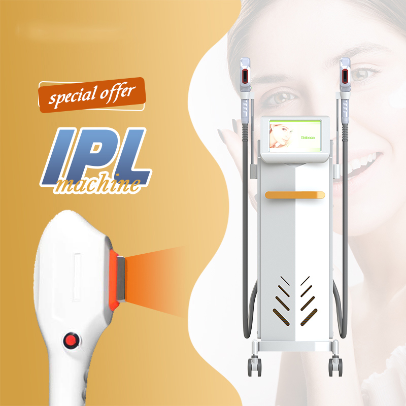 2 in 1 Dpl Ipl Laser Beauty Machines Hair Removal Skin Rejuvenation Opt Permanent Equipment for Sale