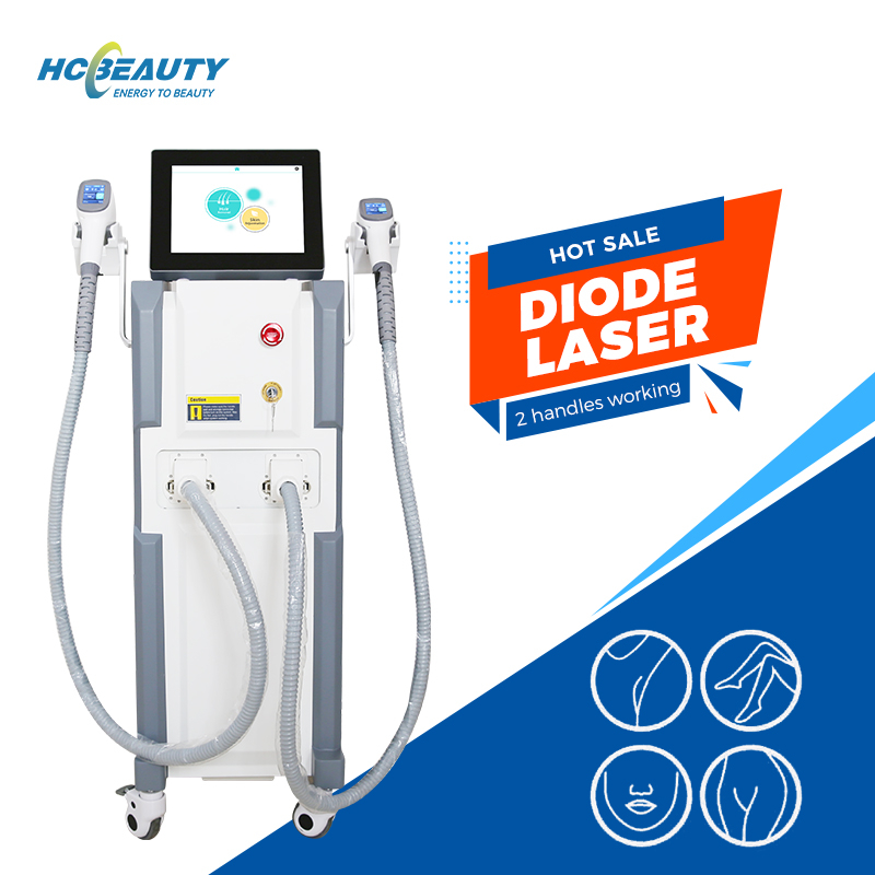 808 Nm Painless Diode Laser Hair Removal Beauty Machine
