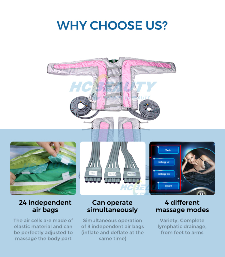  Infrared Loss Weight Slimming Far Infrared Pressotherapy Suit