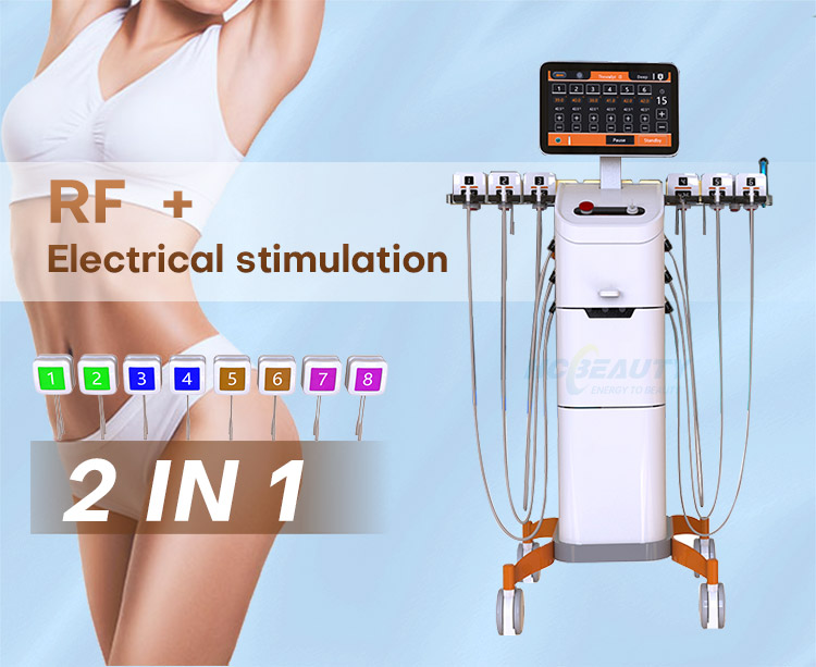 Non-Invasive Trushape 2in1 RF ID and Flex Body Slimming Muscle
