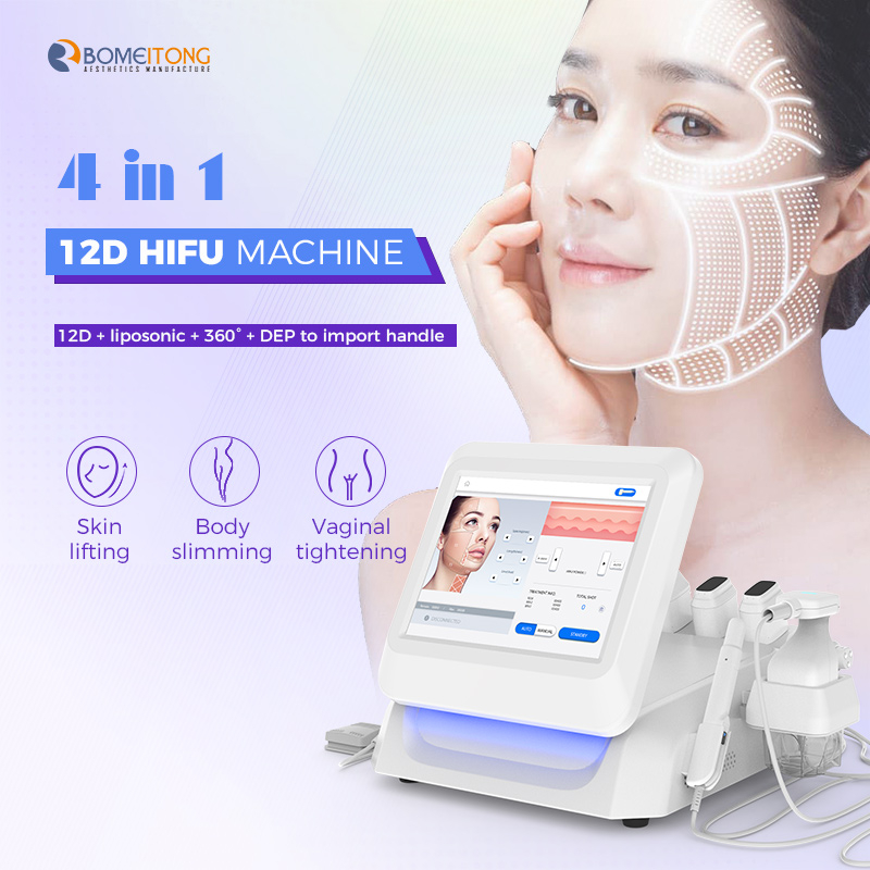 The New Technology 11 Lines Hifu Body Slimming Aesthetic Machine for Anti Aging Wrinkle Removal