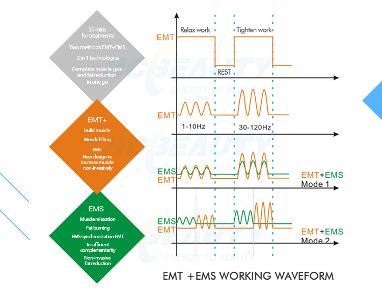  Belly Muscle Gain Tesla Fat Loss Hiemt Machine Build Beautiful Sculpting Easy Operation Ems Body 12 Tesla