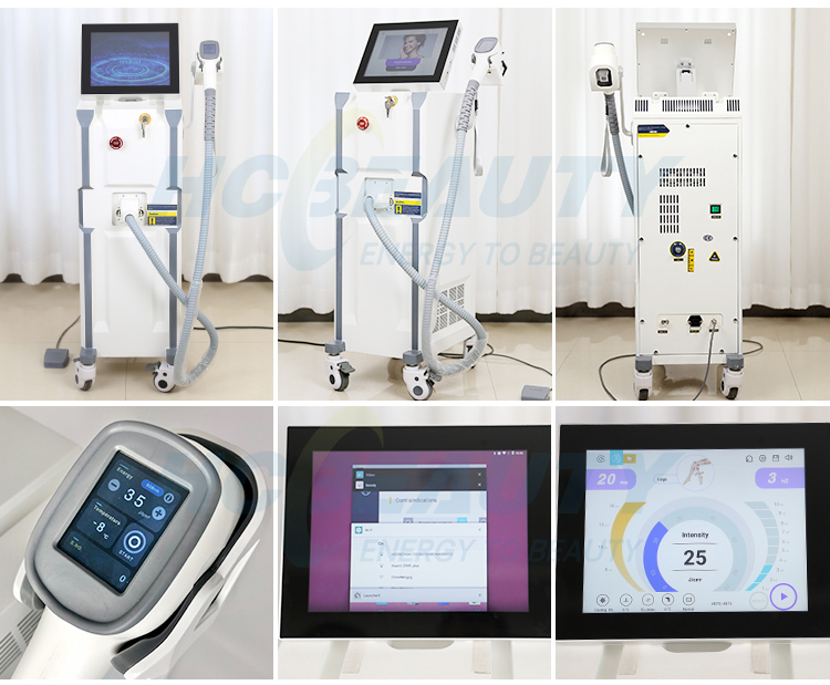 HCBEAUTY DL107 New Arrival Intelligent Android System Diode Laser Hair Removal