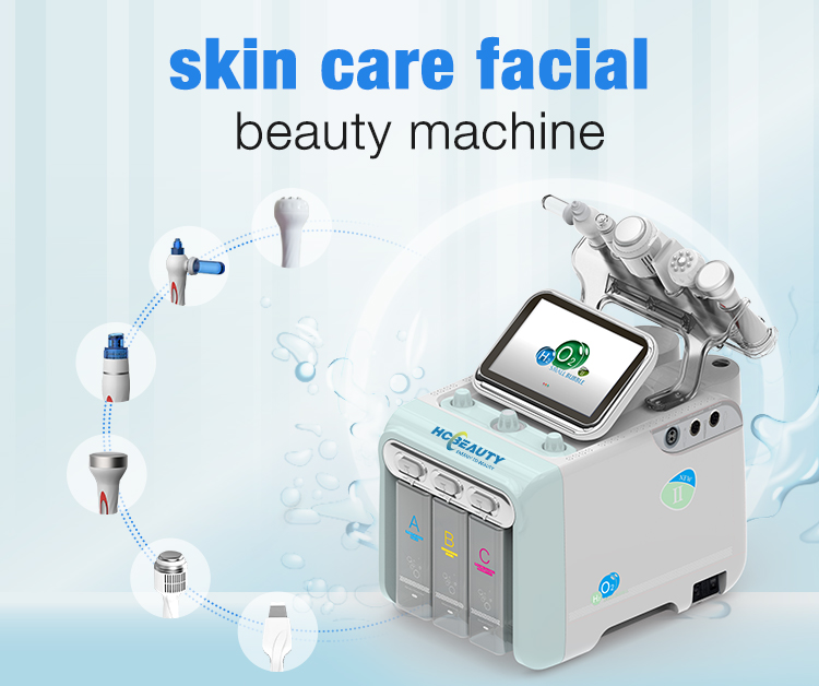 spa use hydrofacial machine deep skin cleaning and skincare