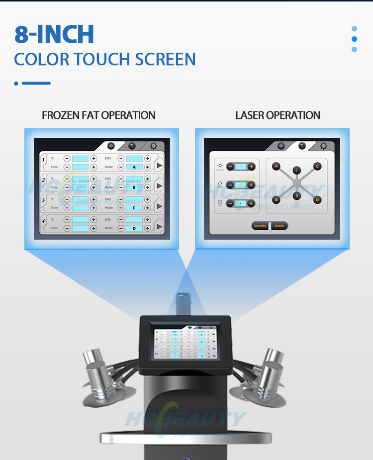 Green RED Wavelength Fat Burning Liposuction 6d Laser Slim Lipo Machines