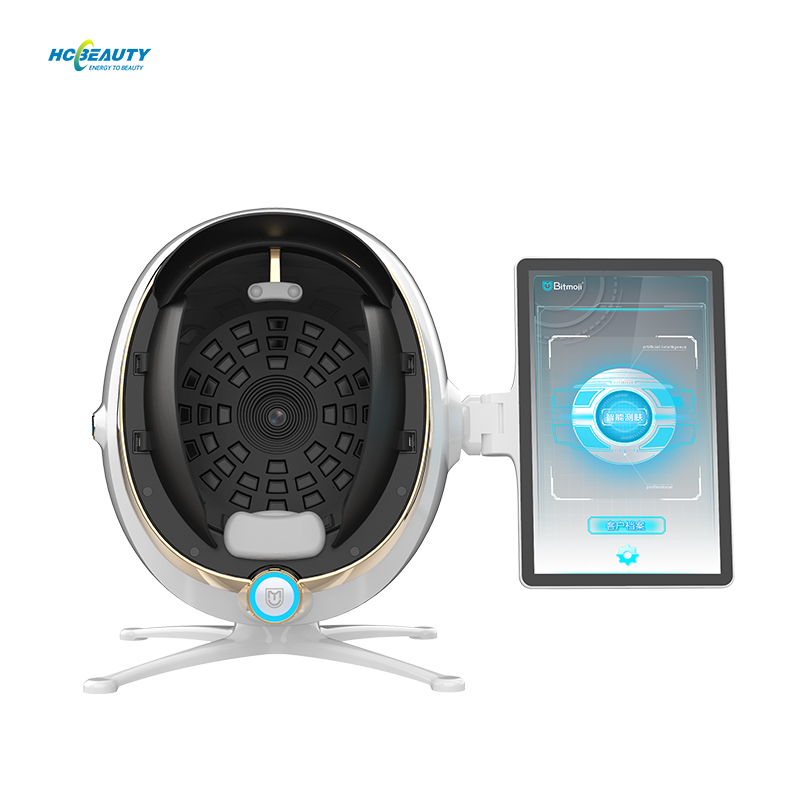 3d update beauty spa facial skin scanner for sale