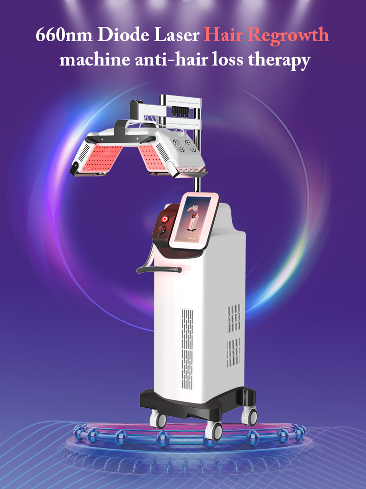 Diode Laser Hair Regrowth 660nm Laser Machine For Hair Clinic /Spa /Salon