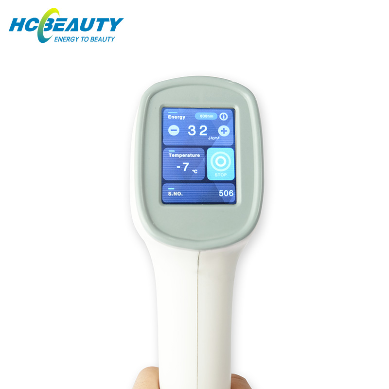Hair removal and skin rejuvenation diode laser machine with TEC Sapphire cooling system