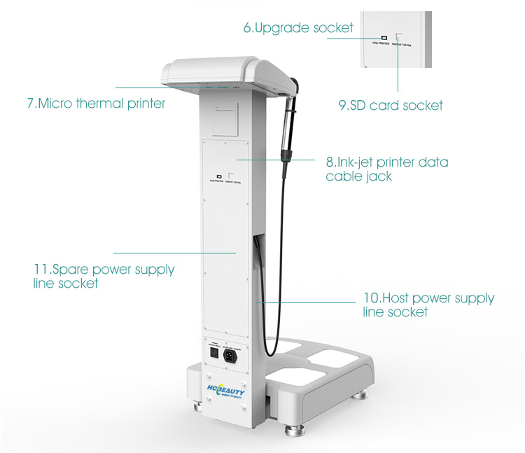 Physical fitness best professional body composition analyzer