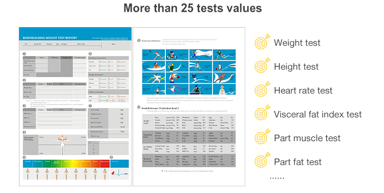China Manufacturers Human Body Analyzer Machine for Beauty Centre