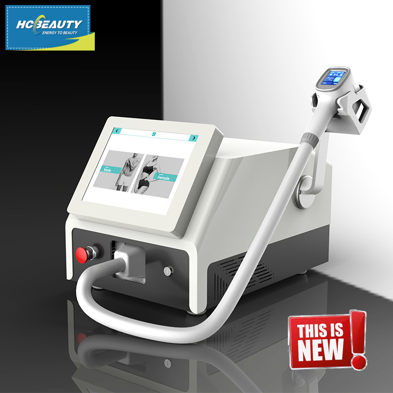 Easy to use touch screen laser hair removal machine for business