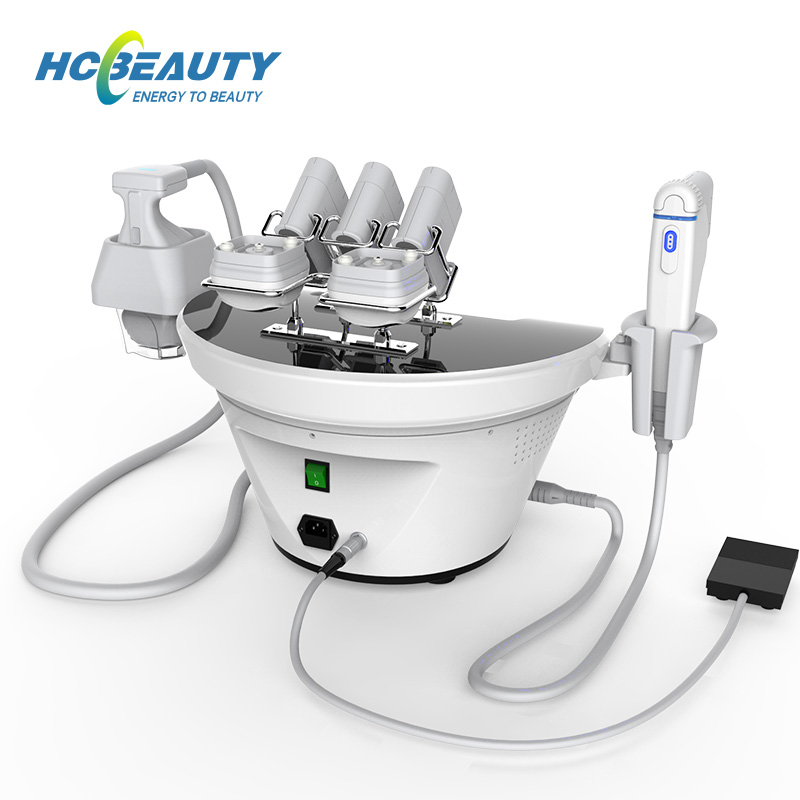2 in 1 Hifu Ultrasound Spa Machine Face Tighten Skin Lifting Body Slimming Lipo Anti Aging Products