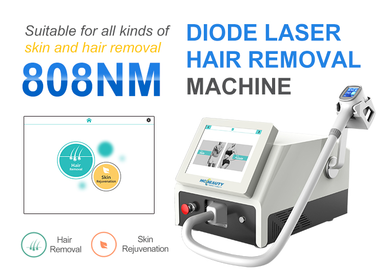 3 Wavelength 808nm 1064nm 755nm Salon Laser Hair Removal Machine Price